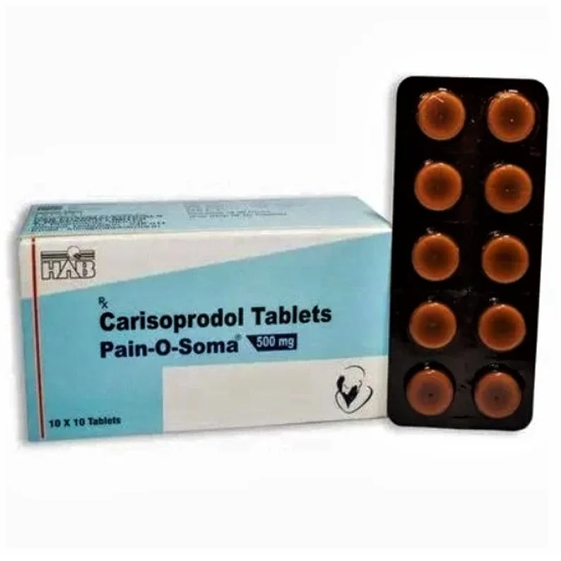 Soma 500mg (Carisoprodol) tablet for muscle pain relief
